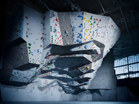 Muro de escalar ol&iacute;mpico