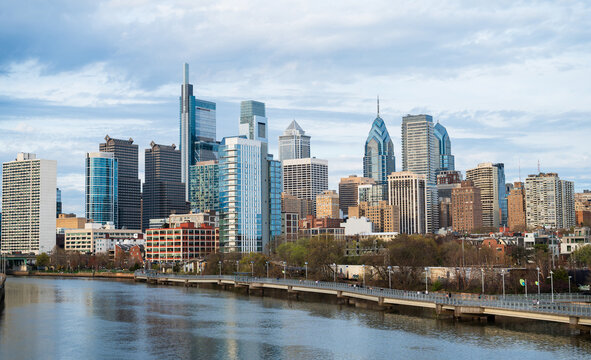 Buildings in Philadelphia city