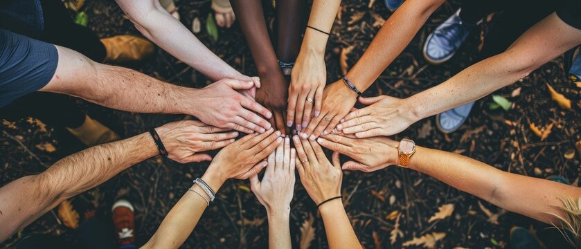 Friends volunteering at the community center, lending their helping hands, fostering teamwork, and spreading positive vibes