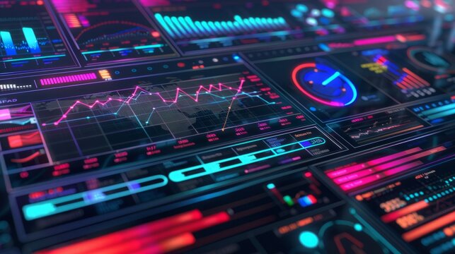 Various electronic devices such as smartphones, laptops, tablets, and smartwatches displayed together.