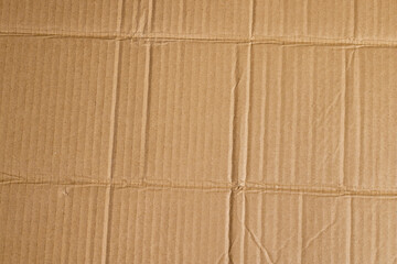 old corrugated cardboard for storage and transportation