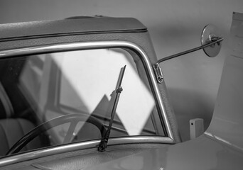 Retro and vintage old-timer car .