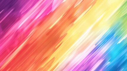 Obraz premium Abstract rainbow gradient background for web design, symbolizing LGBT pride and inclusivity for Pride Month (focus on, inclusivity theme, dynamic, Overlay, website backdrop)