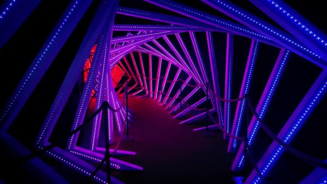 Entrance To Ride Amusement Park