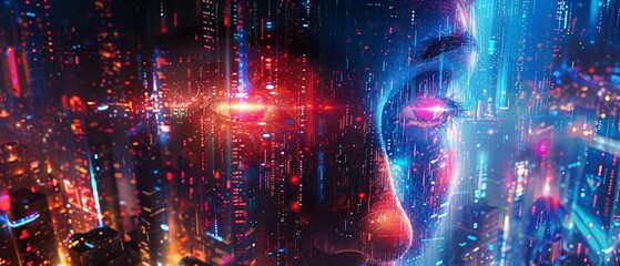 Fototapeta premium ComicCon tickets with vibrant designs and holographic effects, Futuristic, Shiny, Digital Art, showcasing event exclusivity 8K , high-resolution, ultra HD,up32K HD