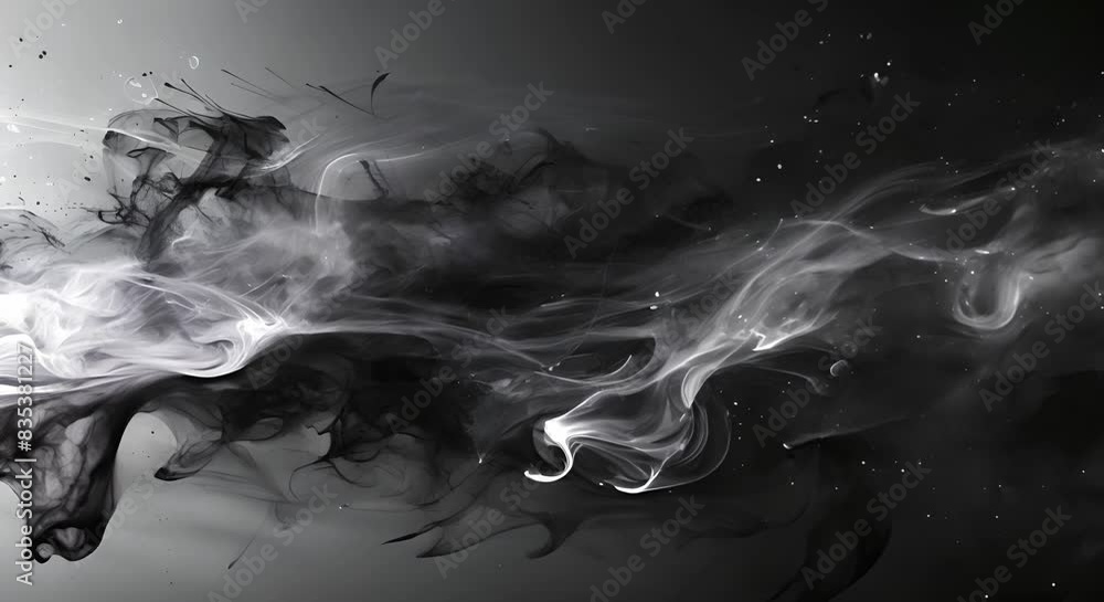 Poster creating artistic texture with hand-drawn ink brush strokes and splashes. concept artistic texture, 