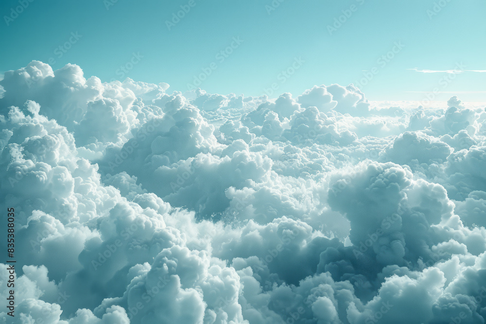 Poster a visual of an api integration with cloud services, highlighting seamless data exchange,