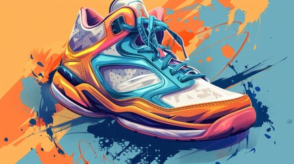 SHOE VECTOR ILLUSTRATION ART
