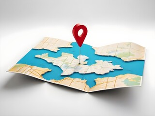 map pointer with pin