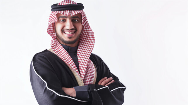 Khaliji man in a formal look