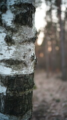 Drzewa i przyroda w lesie © Mateusz