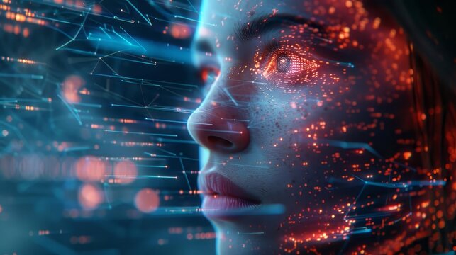 Indulge in the evolution of education technology as depicted in breathtaking imagery featuring an educational software utilizing cuttingedge machine learning algorithms
