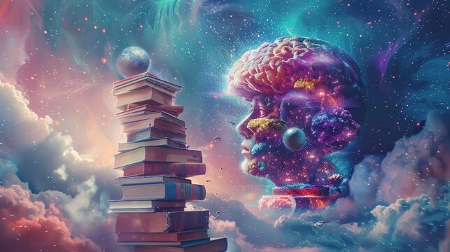 Indulge in the evolution of education technology as depicted in breathtaking imagery featuring an educational software utilizing cuttingedge machine learning algorithms
