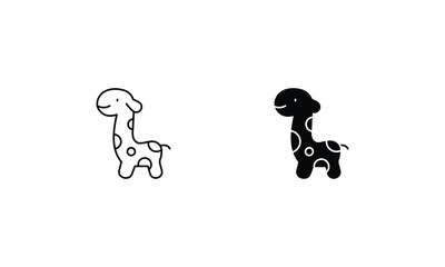 Animal Toy icon vector stock illustration