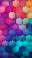 colorful abstract background with hexagonal shapes
