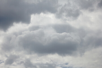 Rain clouds. Texture of the sky and clouds 