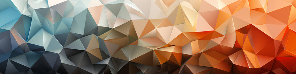 Abstract Delaunay Voronoi trianglify Generative Art background illustration
