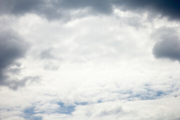 Rain clouds. Texture of the sky and clouds 