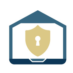 Cybersecurity icon AI Generated