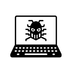 Cybersecurity icon AI Generated