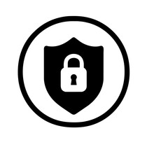 Cybersecurity icon AI Generated