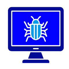 Cybersecurity icon AI Generated