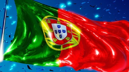  portugal flag background