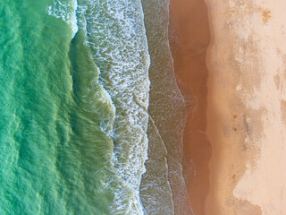 Beautiful Coastline of the nordic sea in the Netherlands