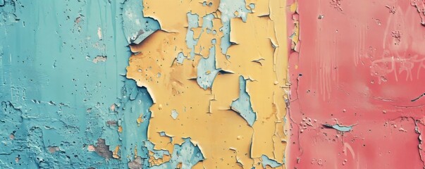 Peeling Paint on a Wall