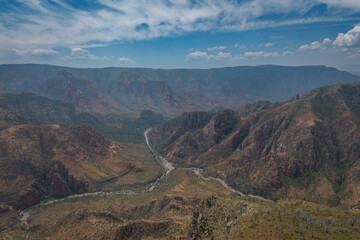 Naklejka premium Sycamore Canyon Views, Northern Arizona, America, USA.