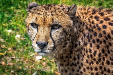 portrait of a cheetah