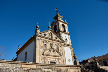 Church of San Félix on the Mouro river route in Portugal