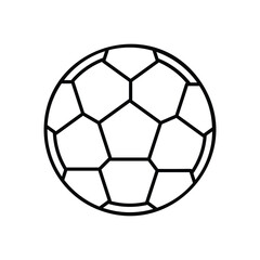 Fototapeta premium Soccer Ball vector icon