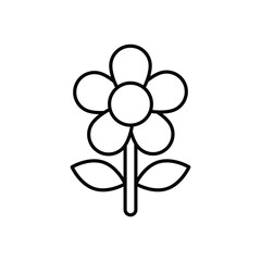 Flower vector icon