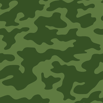 Seamless  Simple Camo 10 Pack Woodland Woodland Colors Camouflage 2 CAMO pattern in classic military greens, tans,  and browns. Two, Three and four Color Camo Textures.	
