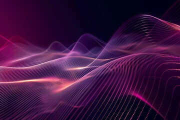flowing speed lines on dark background futuristic motion graphics