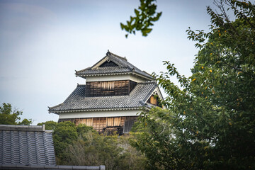 kumamoto castle, newly restored, japanese culture, samurai, kumamoto, japan, asia