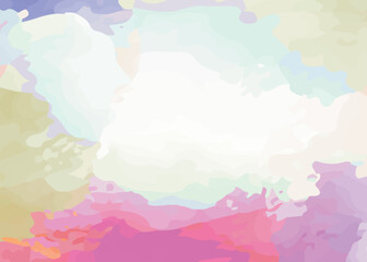 Colorful watercolor background. Gradient background.
