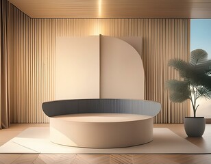 Minimalist general product mock up template