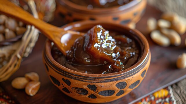 Caramelized cajeta from Sayula town