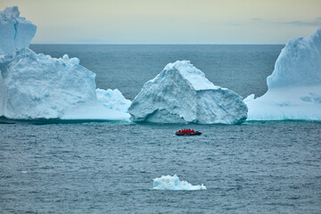 Iceberg Under the Sun in South Georgia Island. Everyone knows noontime is a bad time for photo taking, but the icebergs in South Georgia Island are beautiful at all times.