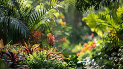 Obraz premium Photographing the intricate details of the garden s foliage
