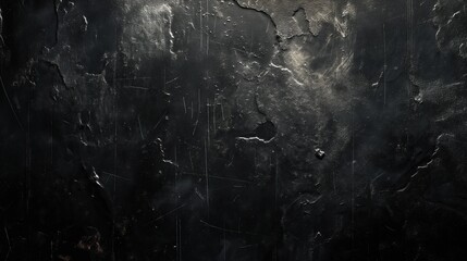 black kitchen table background with scratches and cracks, for overlay and screen layer modes