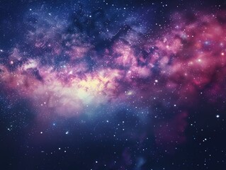 Fototapeta premium Galaxy with stars