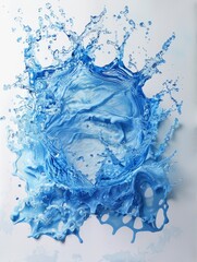 Water Splash Close Up