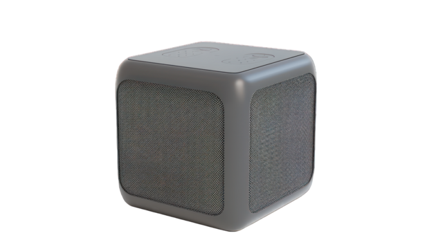 Speaker wireless isolated on a transparent background