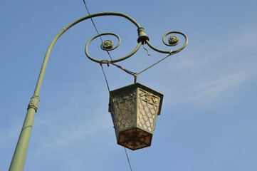 Retro style lantern.