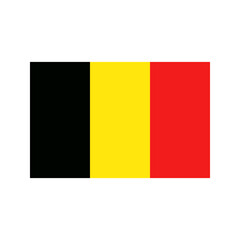 Fototapeta premium Belgium flag