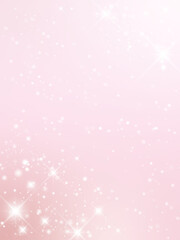 幻想的なキラキラ背景素材（背景　バナー　チラシ　ピンク　抽象的　フレーム）	
