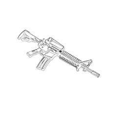 Rifle illustration PNG